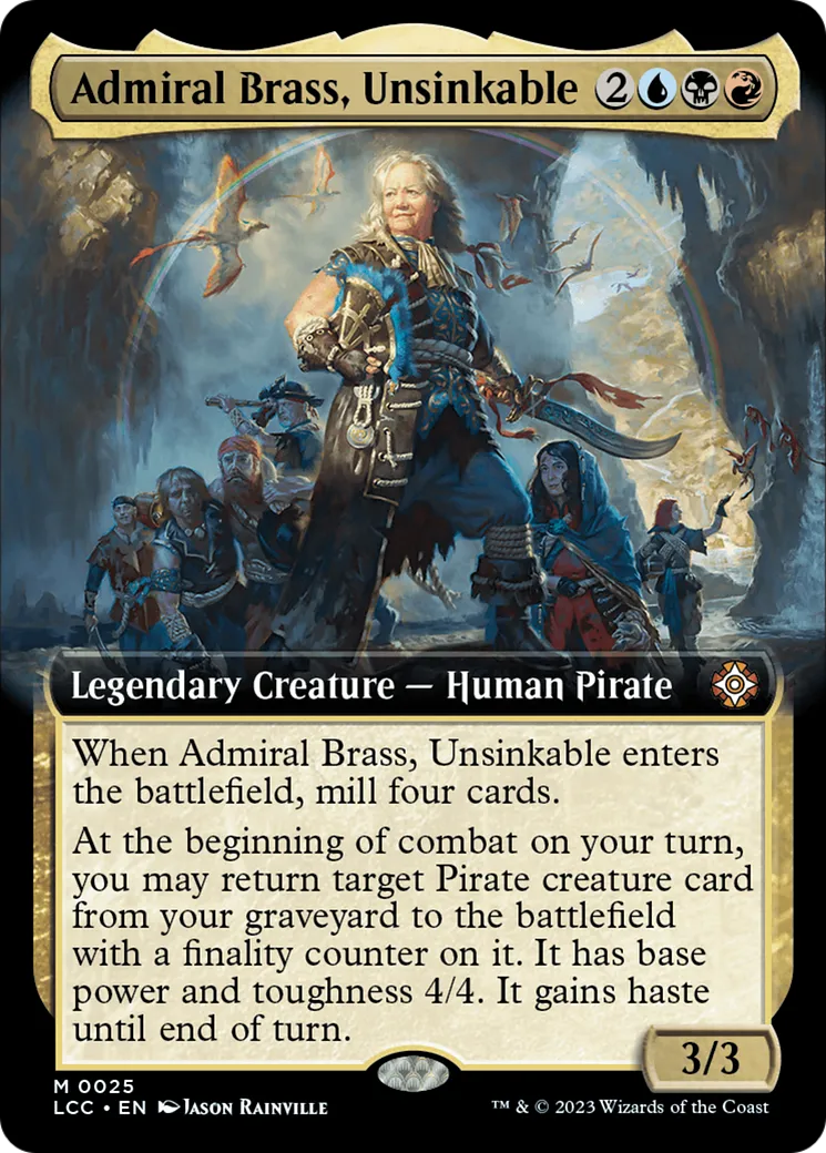 Amirale Hardiesce, l'insubmersible — The Lost Caverns of Ixalan Commander — Magic: The Gathering