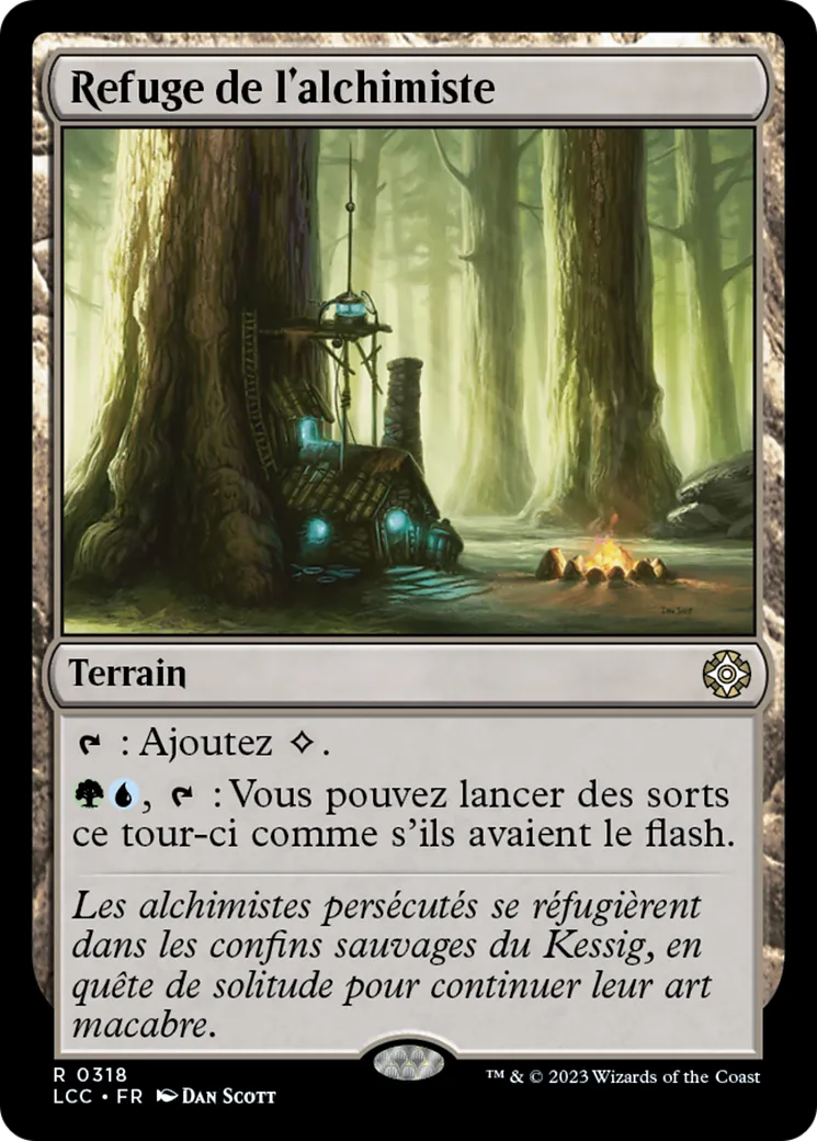 Refuge de l'alchimiste — The Lost Caverns of Ixalan Commander — Magic: The Gathering