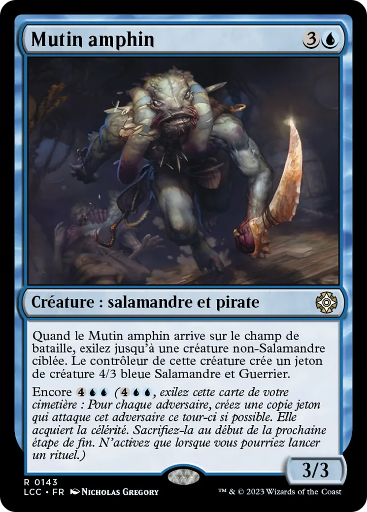Mutin amphin — The Lost Caverns of Ixalan Commander — Magic: The Gathering