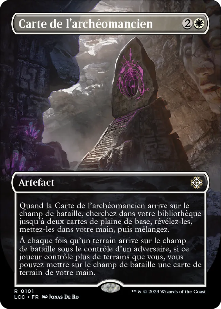 Carte de l'archéomancien — The Lost Caverns of Ixalan Commander — Magic: The Gathering
