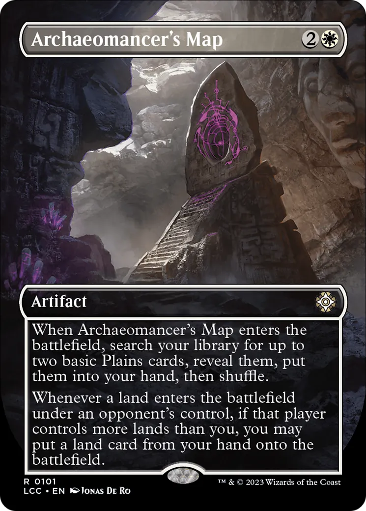 Archaeomancer's Map — The Lost Caverns of Ixalan Commander — Magic: The Gathering