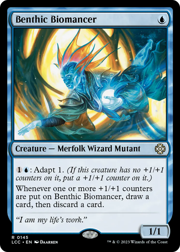 Biomancien benthique — The Lost Caverns of Ixalan Commander — Magic: The Gathering