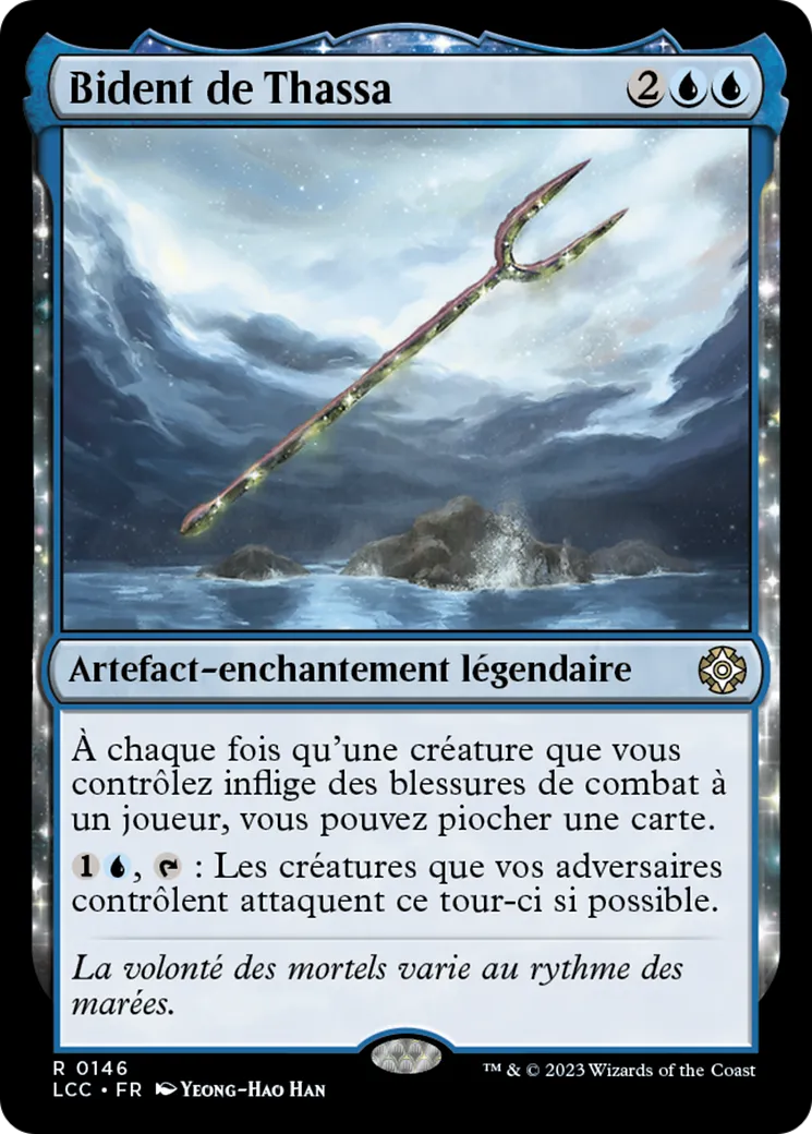 Bident de Thassa — The Lost Caverns of Ixalan Commander — Magic: The Gathering