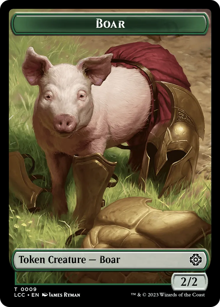Boar — The Lost Caverns of Ixalan Commander — Magic: The Gathering