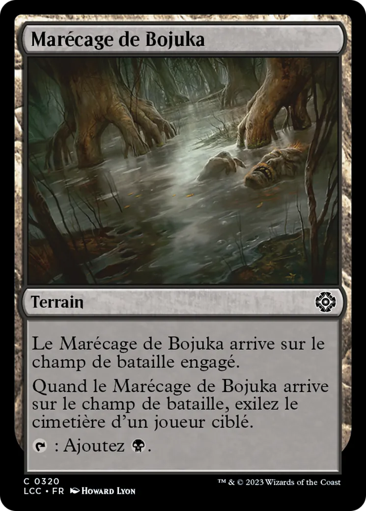 Marécage de Bojuka — The Lost Caverns of Ixalan Commander — Magic: The Gathering