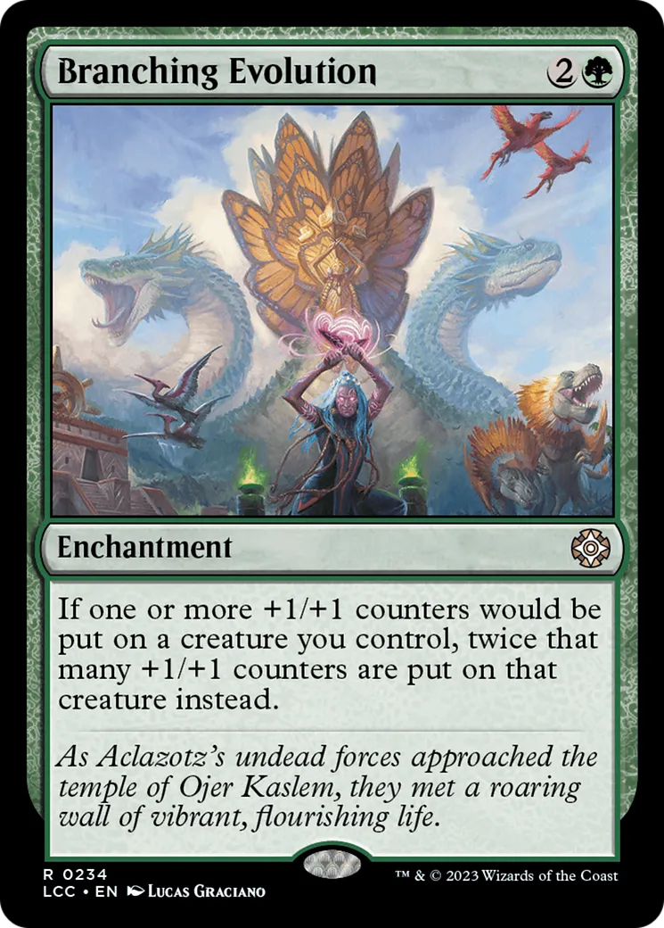 Branching Evolution — The Lost Caverns of Ixalan Commander — Magic: The Gathering