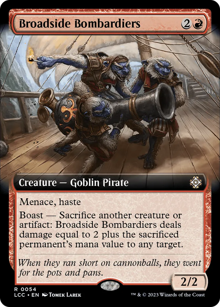 Broadside Bombardiers — The Lost Caverns of Ixalan Commander — Magic: The Gathering
