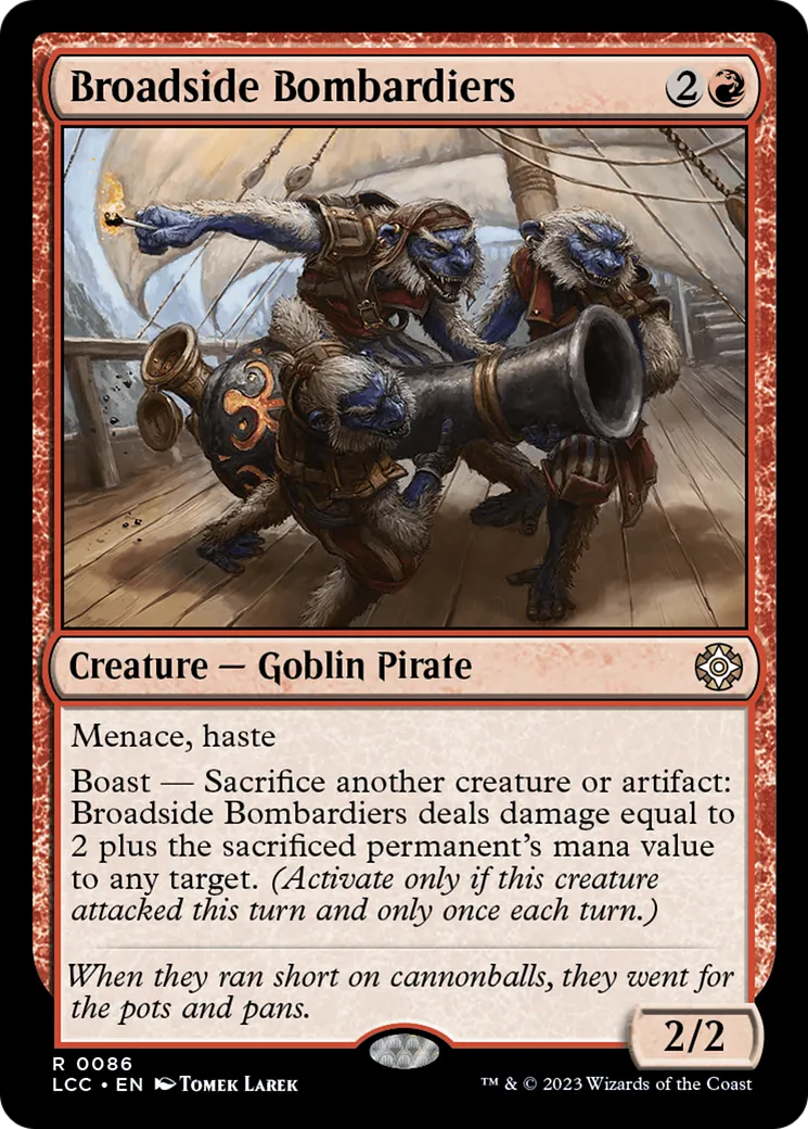Broadside Bombardiers — The Lost Caverns of Ixalan Commander — Magic: The Gathering