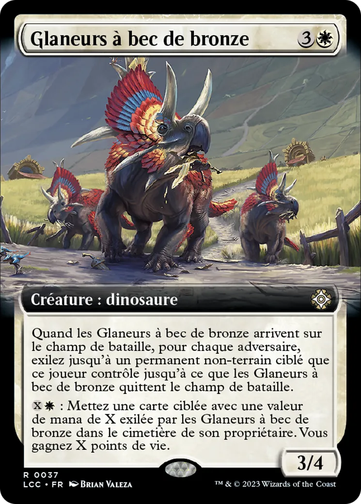 Glaneurs à bec de bronze — The Lost Caverns of Ixalan Commander — Magic: The Gathering