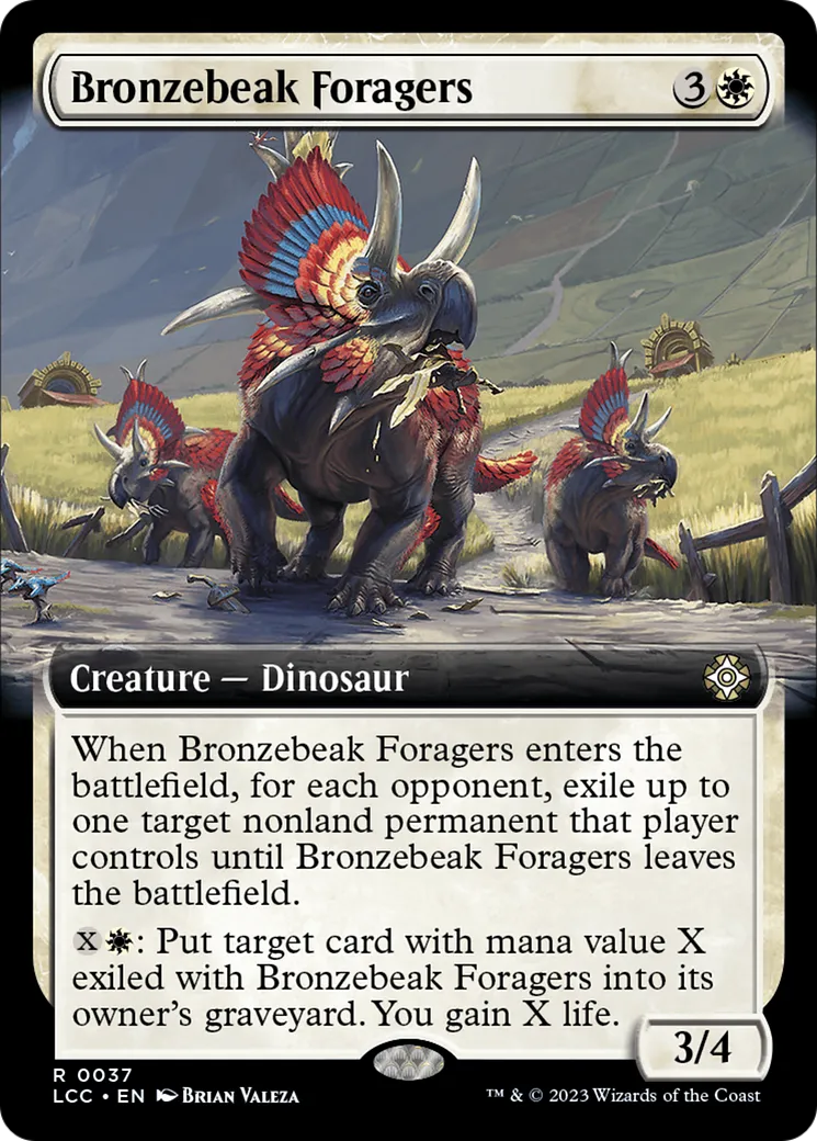 Bronzebeak Foragers — The Lost Caverns of Ixalan Commander — Magic: The Gathering