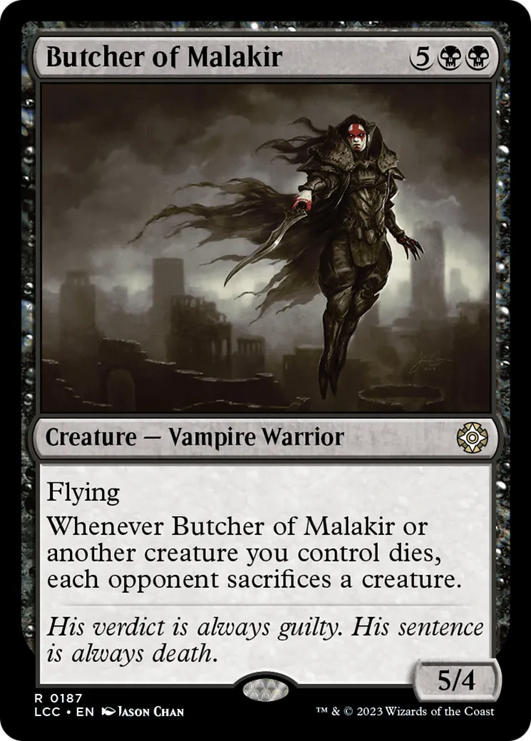 Butcher of Malakir — The Lost Caverns of Ixalan Commander — Magic: The Gathering