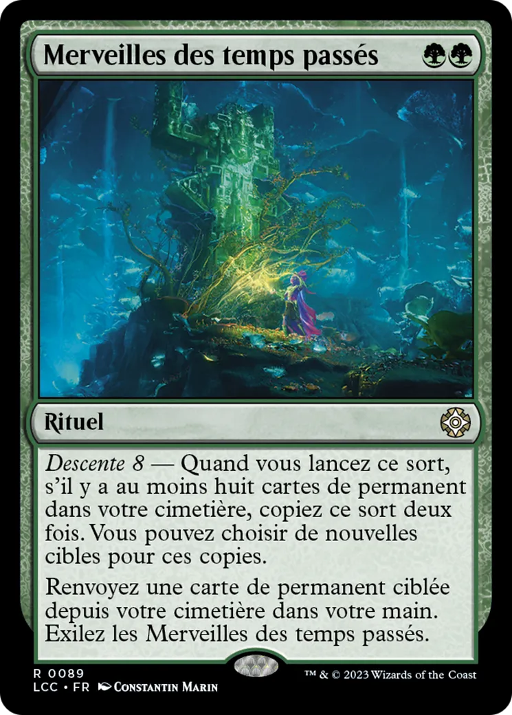 Merveilles des temps passés — The Lost Caverns of Ixalan Commander — Magic: The Gathering