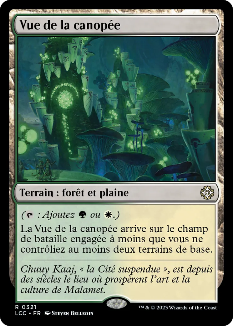 Vue de la canopée — The Lost Caverns of Ixalan Commander — Magic: The Gathering