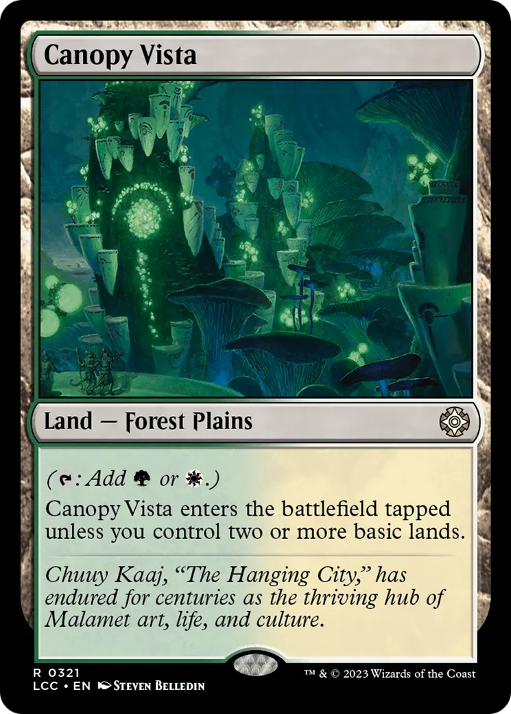 Canopy Vista — The Lost Caverns of Ixalan Commander — Magic: The Gathering