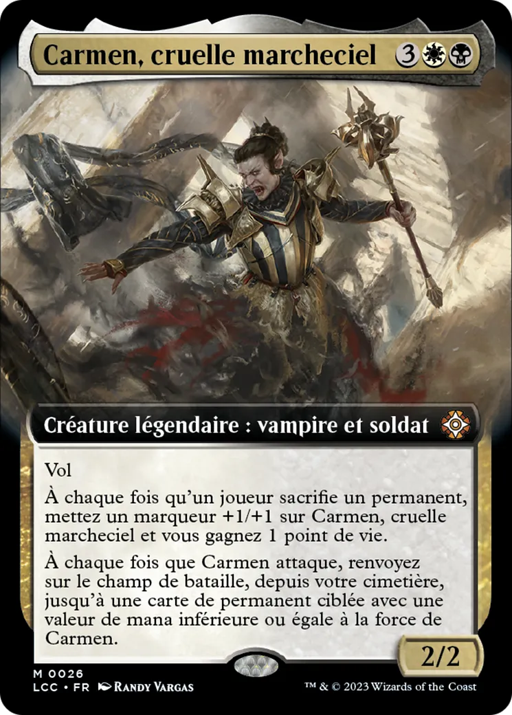 Carmen, cruelle marcheciel — The Lost Caverns of Ixalan Commander — Magic: The Gathering