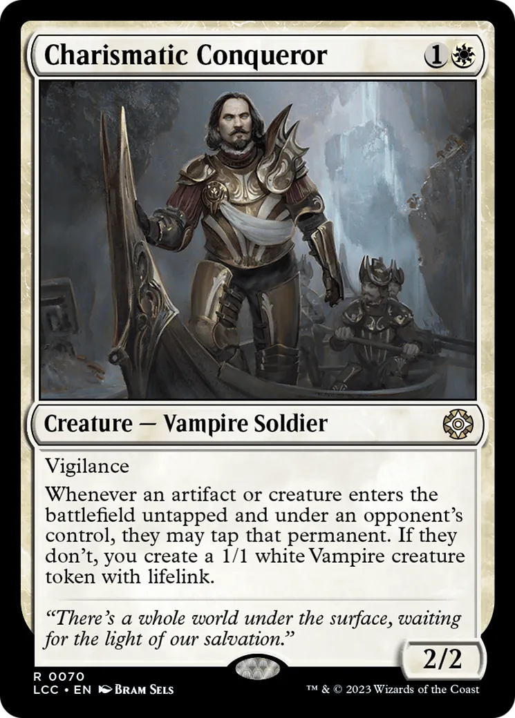 Charismatic Conqueror — The Lost Caverns of Ixalan Commander — Magic: The Gathering