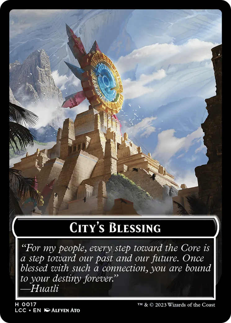 City's Blessing — The Lost Caverns of Ixalan Commander — Magic: The Gathering