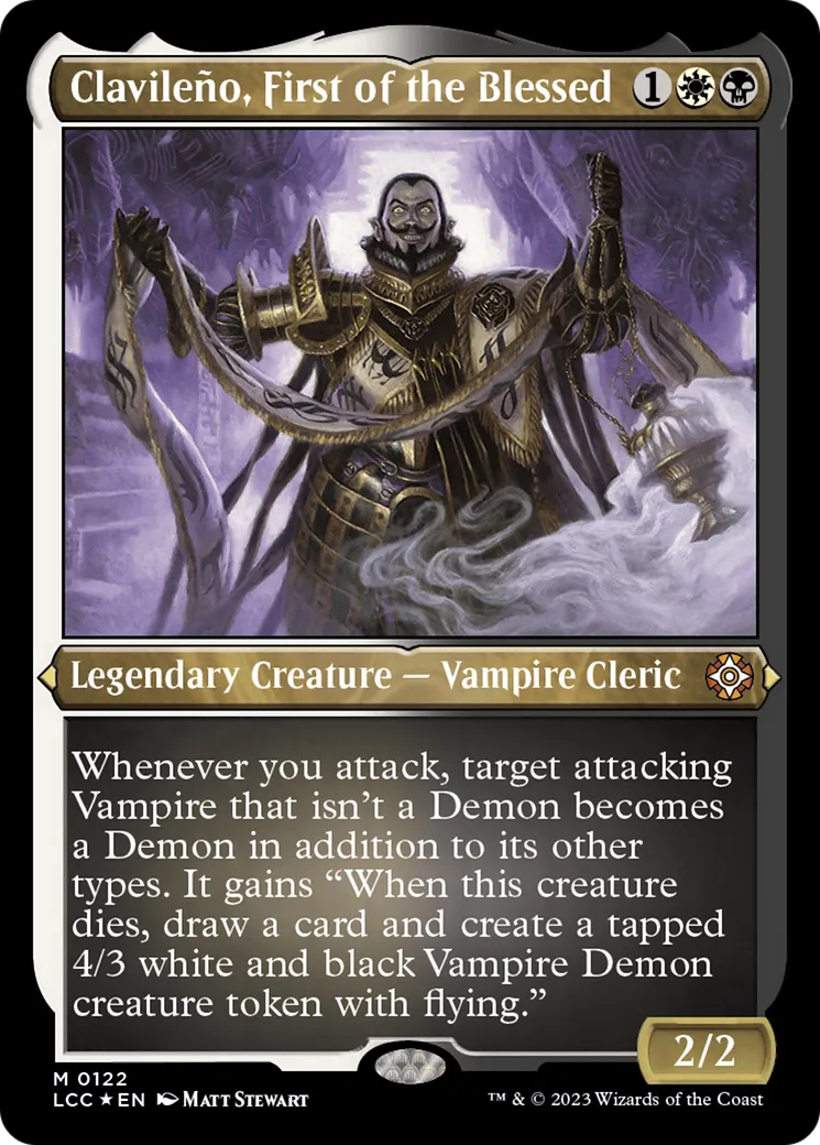 Clavileño, premier parmi les bénis — The Lost Caverns of Ixalan Commander — Magic: The Gathering