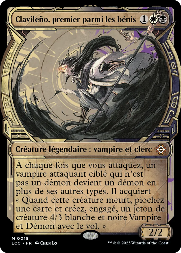 Clavileño, premier parmi les bénis — The Lost Caverns of Ixalan Commander — Magic: The Gathering