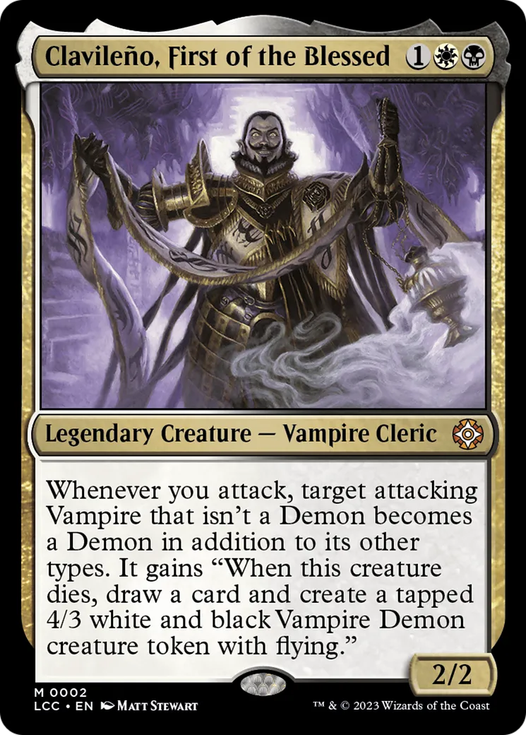 Clavileño, First of the Blessed from The Lost Caverns of Ixalan Commander - Magic: The Gathering