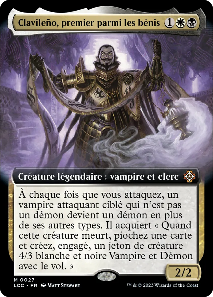 Clavileño, premier parmi les bénis — The Lost Caverns of Ixalan Commander — Magic: The Gathering