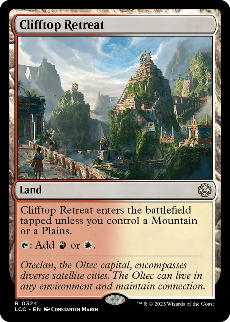 Clifftop Retreat — The Lost Caverns of Ixalan Commander — Magic: The Gathering