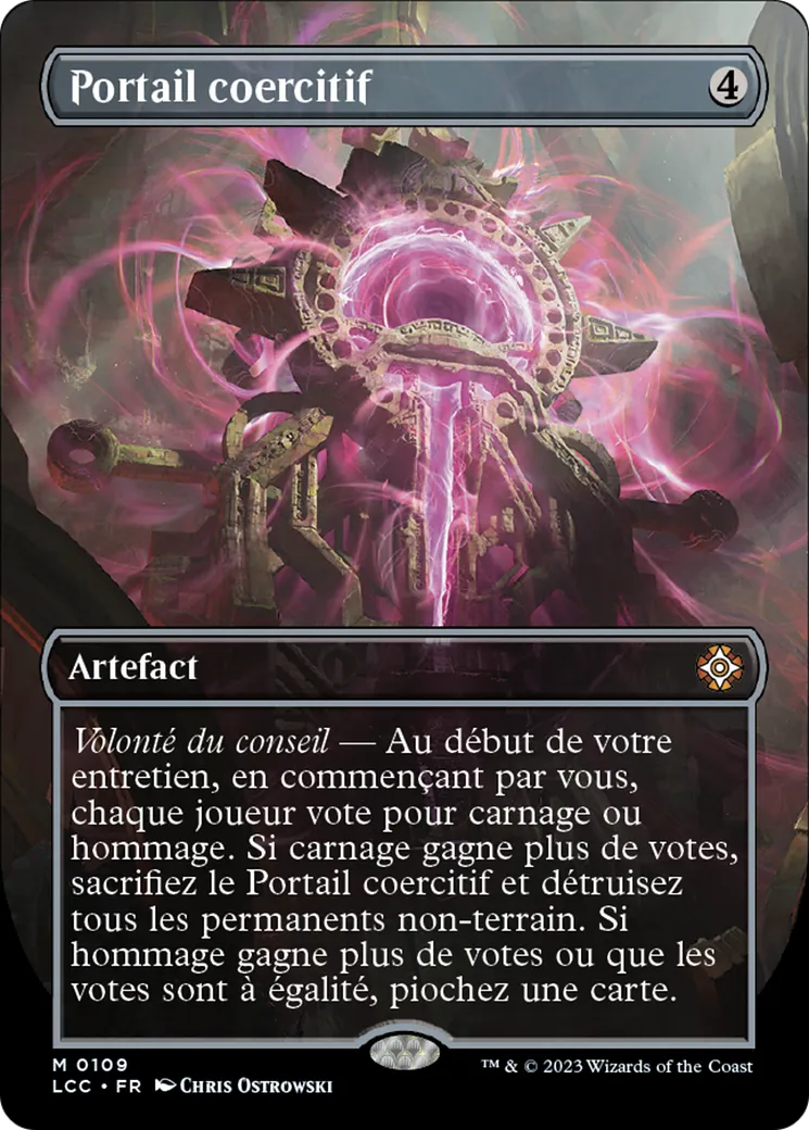 Portail coercitif — The Lost Caverns of Ixalan Commander — Magic: The Gathering