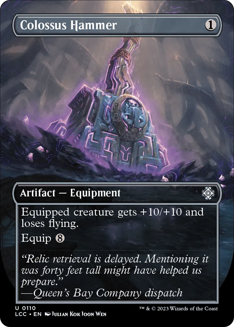 Colossus Hammer — The Lost Caverns of Ixalan Commander — Magic: The Gathering