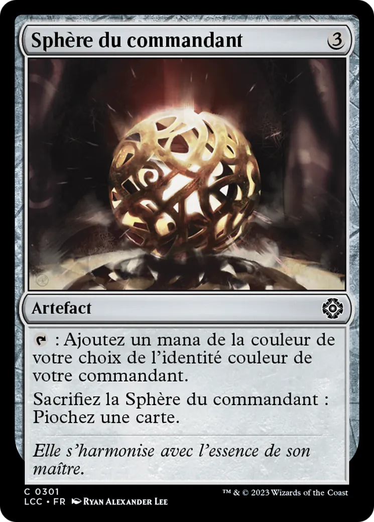 Sphère du commandant — The Lost Caverns of Ixalan Commander — Magic: The Gathering