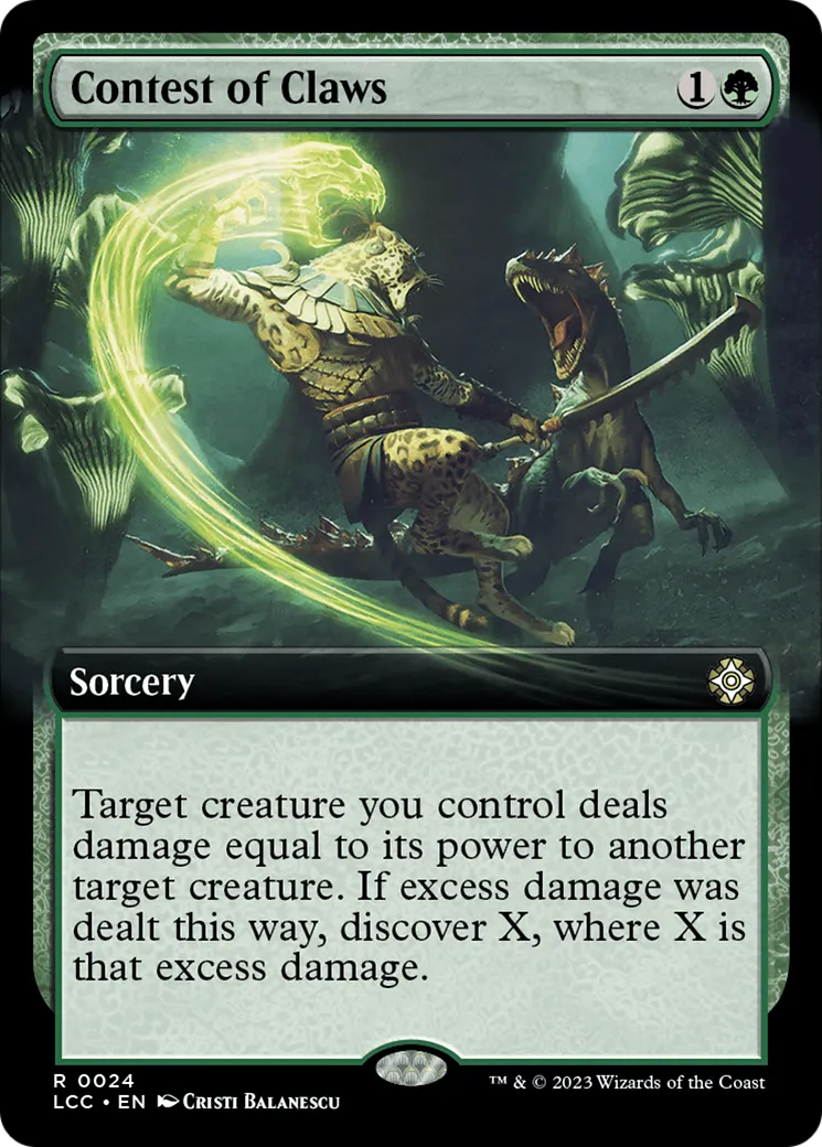 Contest of Claws from The Lost Caverns of Ixalan Commander - Magic: The Gathering