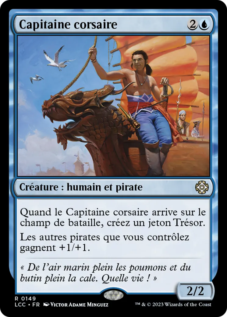 Capitaine corsaire — The Lost Caverns of Ixalan Commander — Magic: The Gathering