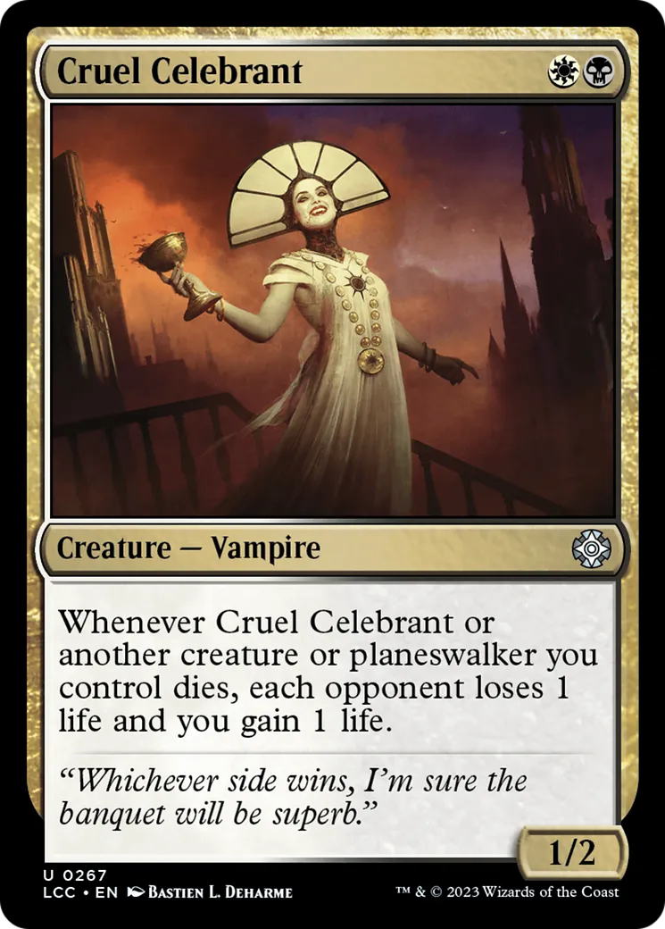 Cruel Celebrant — The Lost Caverns of Ixalan Commander — Magic: The Gathering