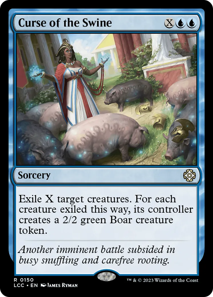 Curse of the Swine — The Lost Caverns of Ixalan Commander — Magic: The Gathering