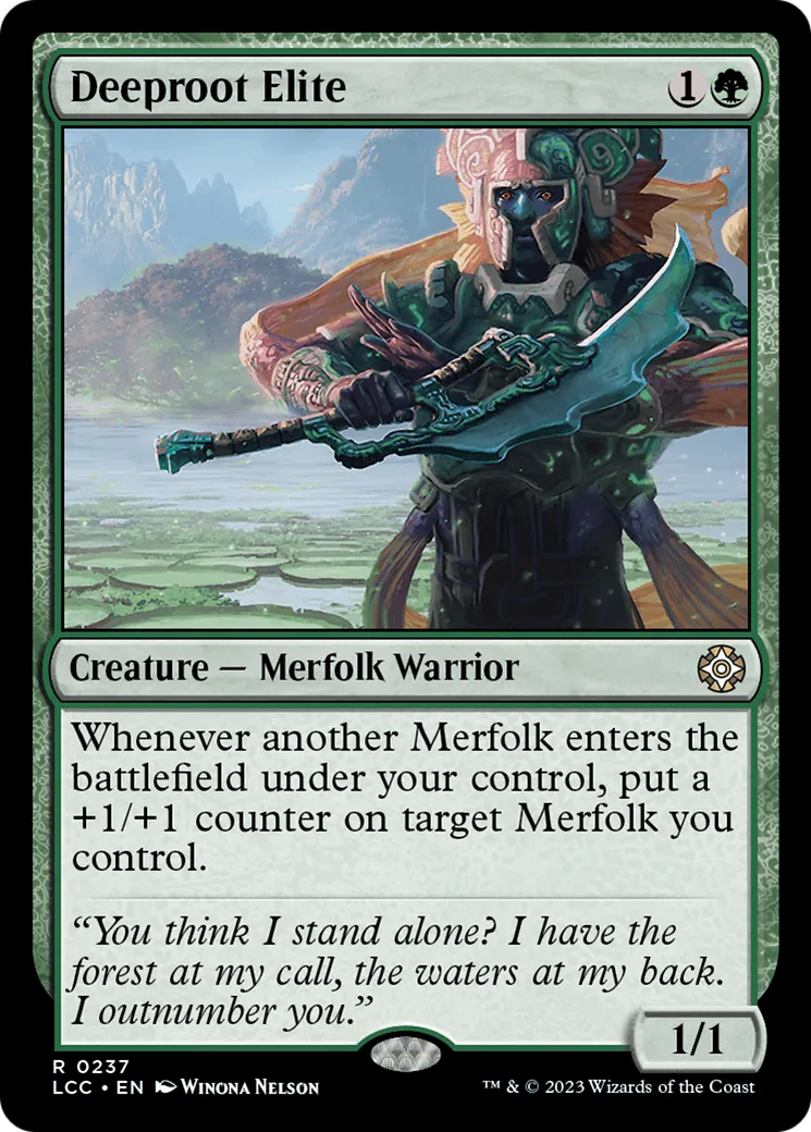 Élite de Plongeracine — The Lost Caverns of Ixalan Commander — Magic: The Gathering