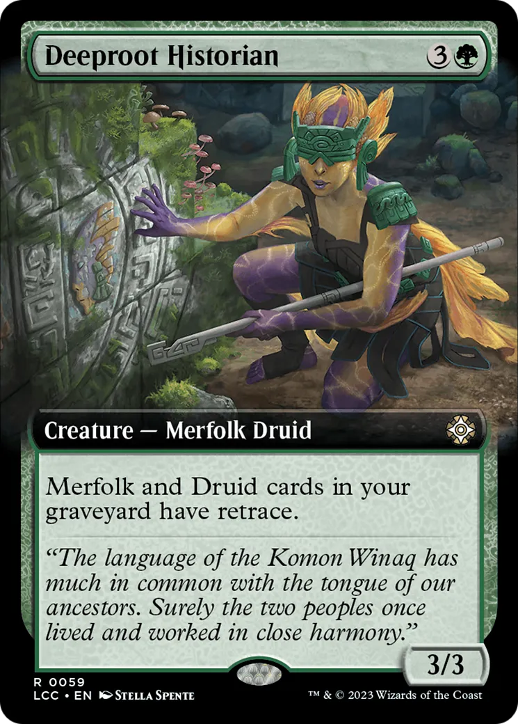 Deeproot Historian — The Lost Caverns of Ixalan Commander — Magic: The Gathering