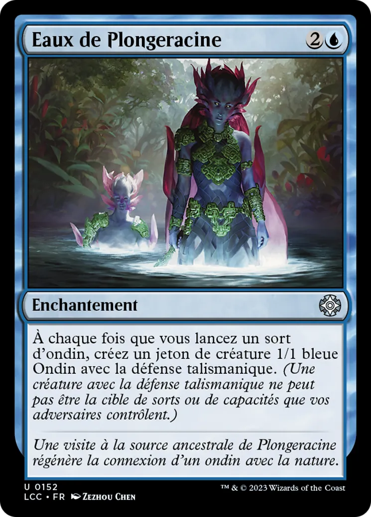 Eaux de Plongeracine — The Lost Caverns of Ixalan Commander — Magic: The Gathering