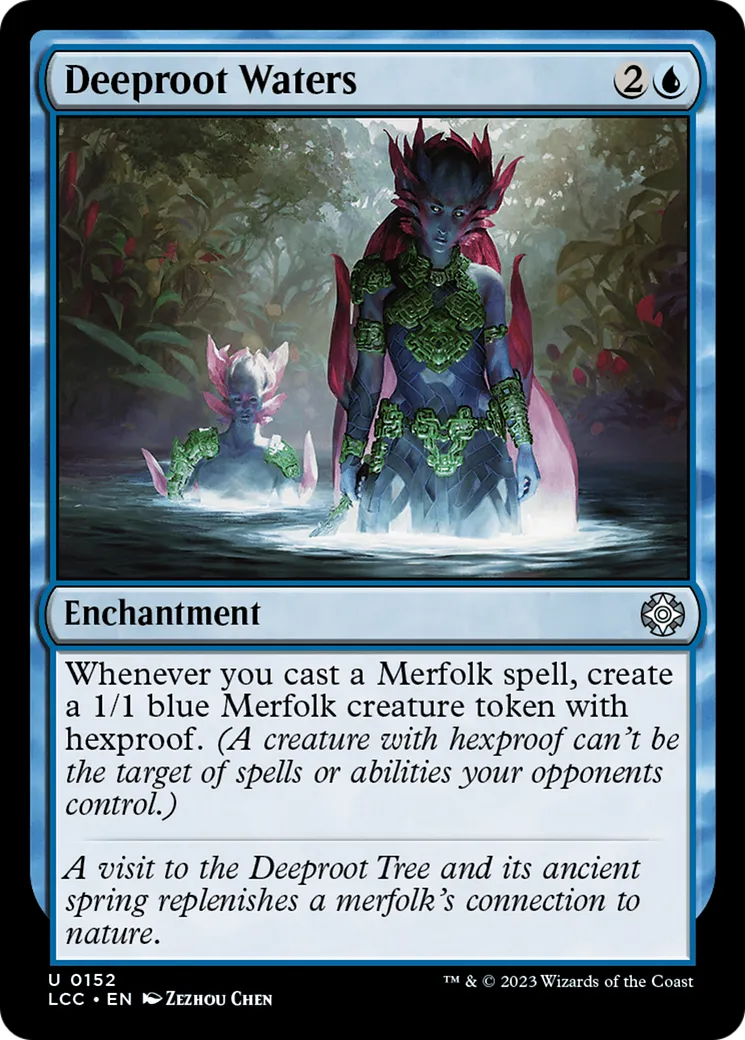 Eaux de Plongeracine — The Lost Caverns of Ixalan Commander — Magic: The Gathering