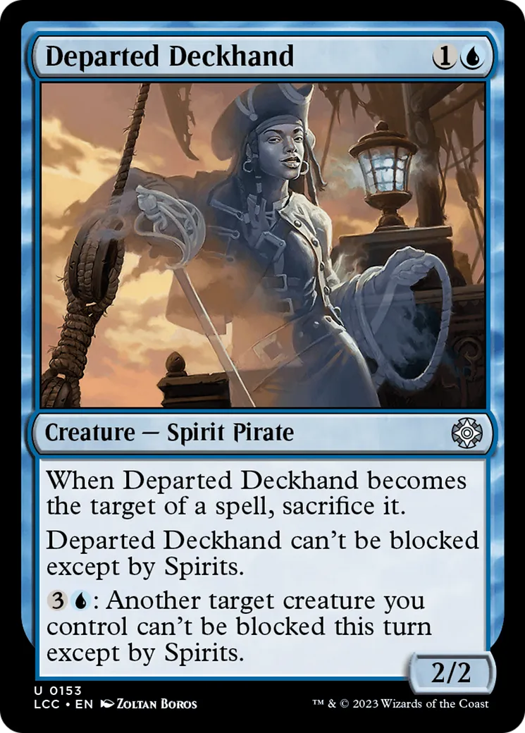 Departed Deckhand — The Lost Caverns of Ixalan Commander — Magic: The Gathering