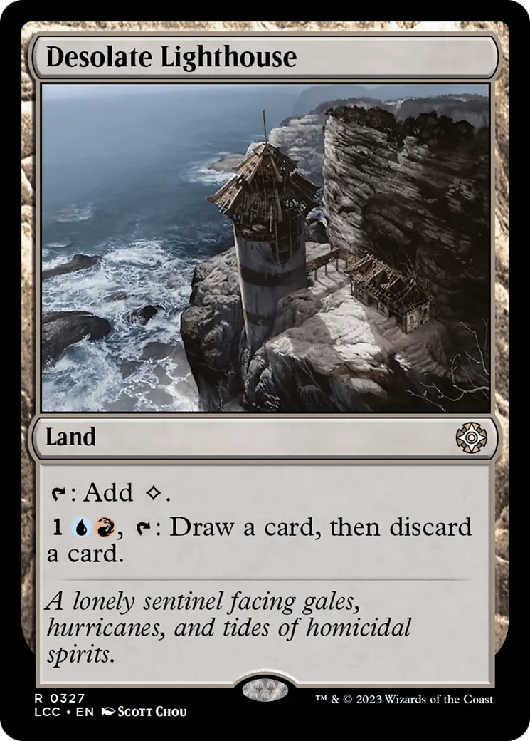 Desolate Lighthouse — The Lost Caverns of Ixalan Commander — Magic: The Gathering
