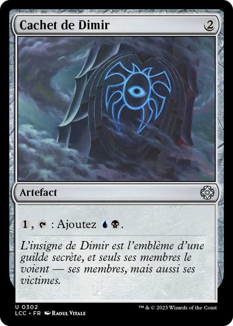 Cachet de Dimir — The Lost Caverns of Ixalan Commander — Magic: The Gathering