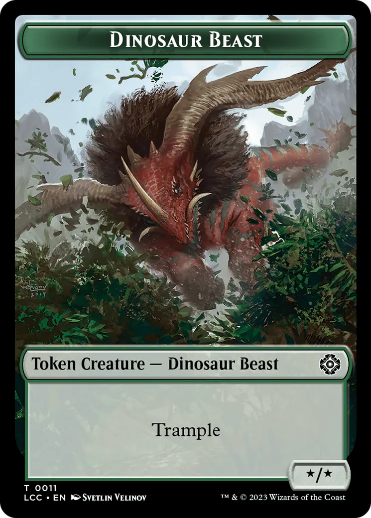Dinosaur Beast — The Lost Caverns of Ixalan Commander — Magic: The Gathering
