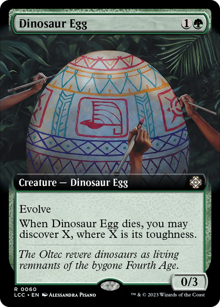 Dinosaur Egg — The Lost Caverns of Ixalan Commander — Magic: The Gathering