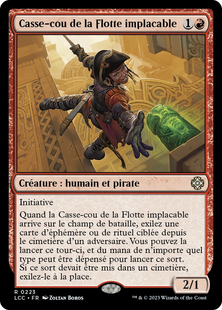 Casse-cou de la Flotte implacable — The Lost Caverns of Ixalan Commander — Magic: The Gathering