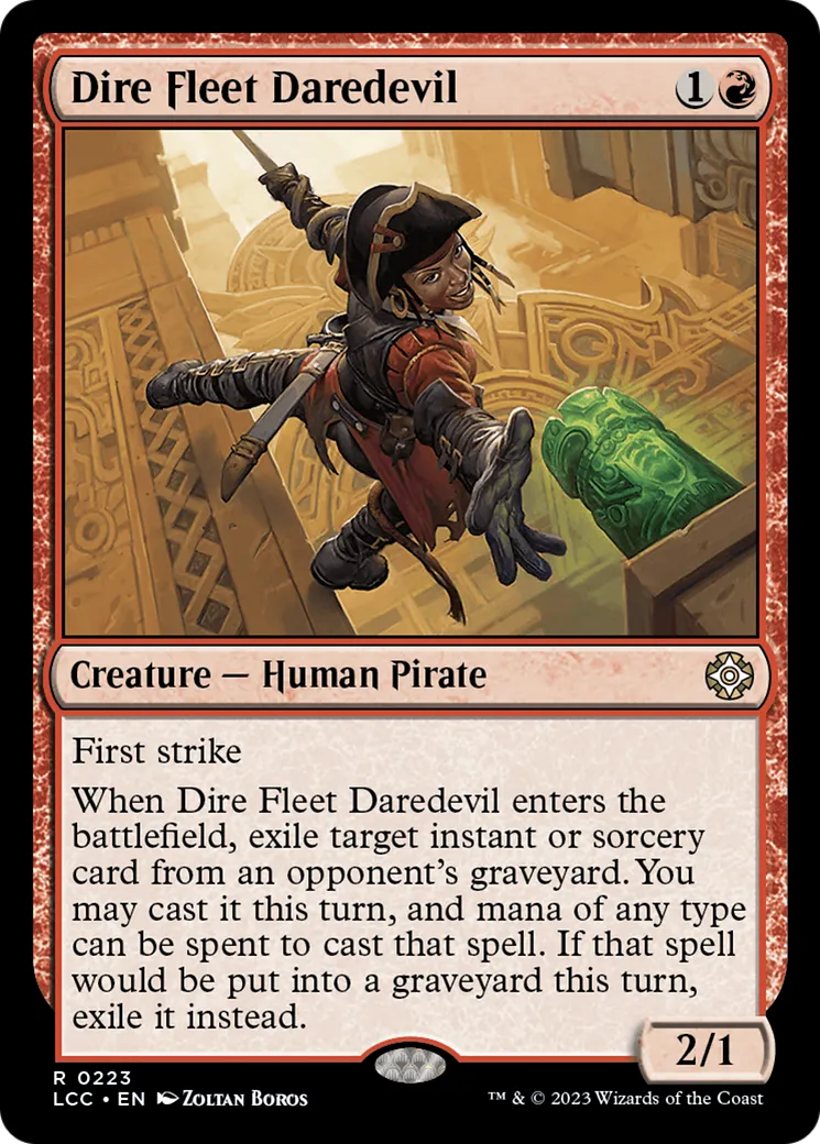 Casse-cou de la Flotte implacable — The Lost Caverns of Ixalan Commander — Magic: The Gathering