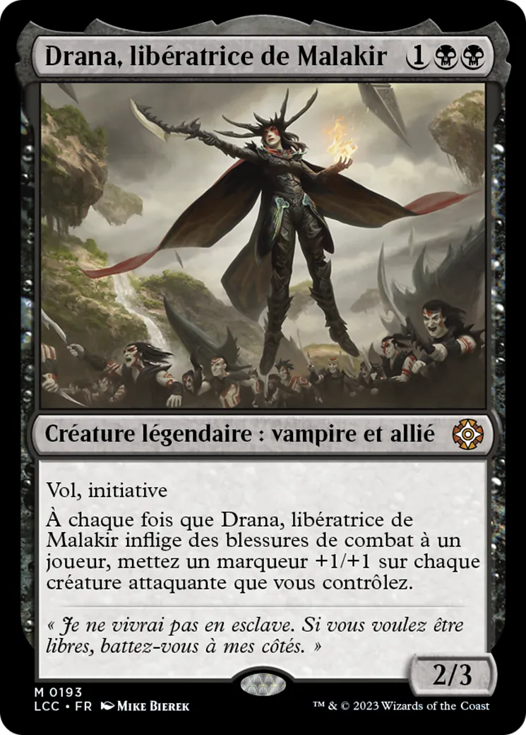 Drana, libératrice de Malakir — The Lost Caverns of Ixalan Commander — Magic: The Gathering