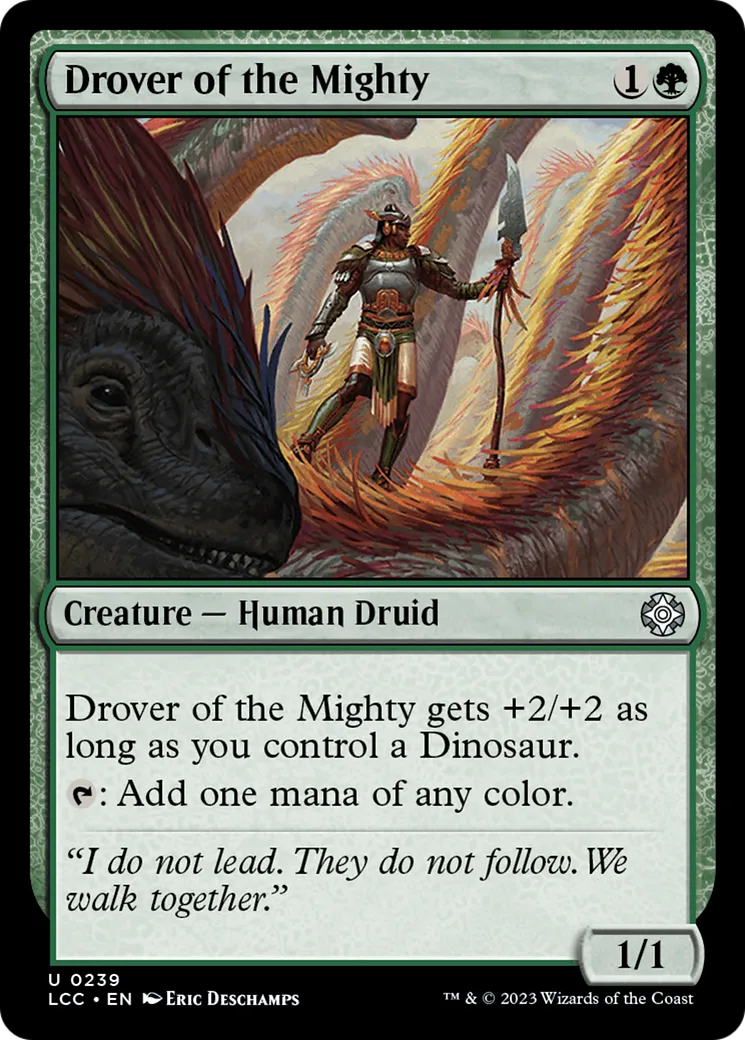 Bouvier des puissants — The Lost Caverns of Ixalan Commander — Magic: The Gathering