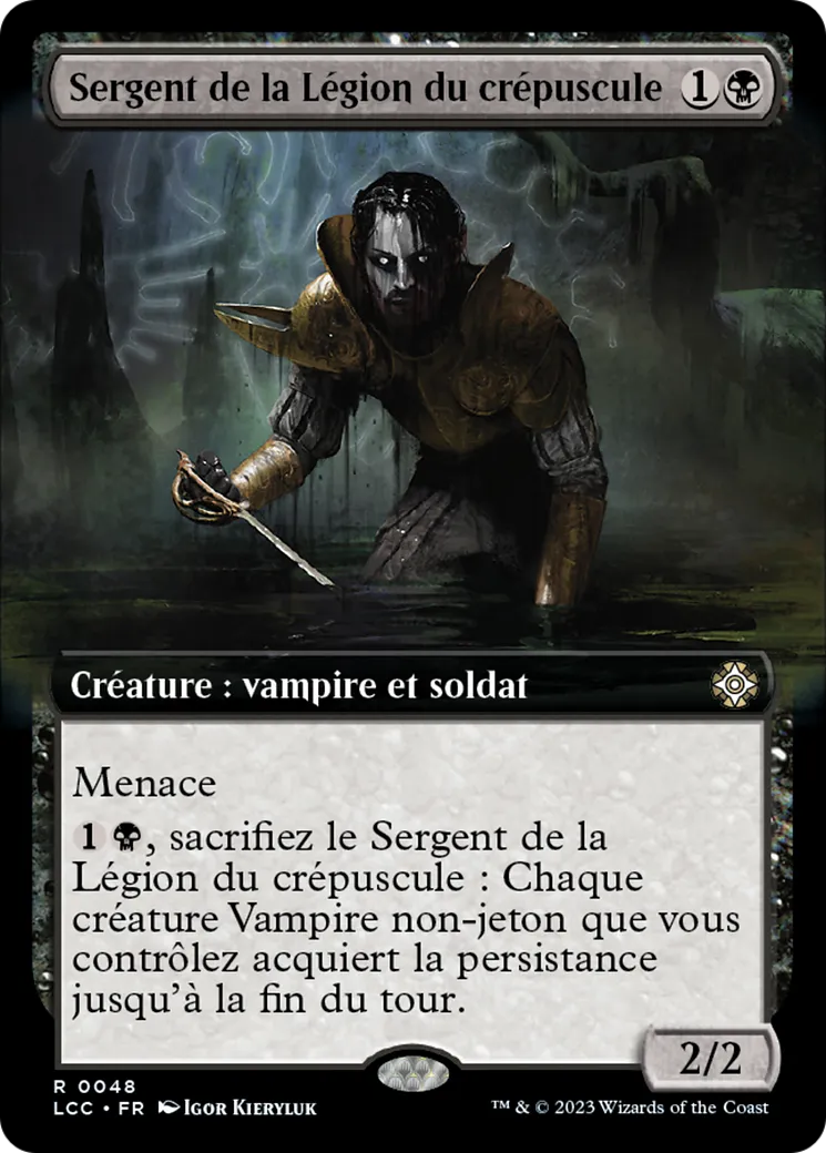 Sergent de la Légion du crépuscule — The Lost Caverns of Ixalan Commander — Magic: The Gathering