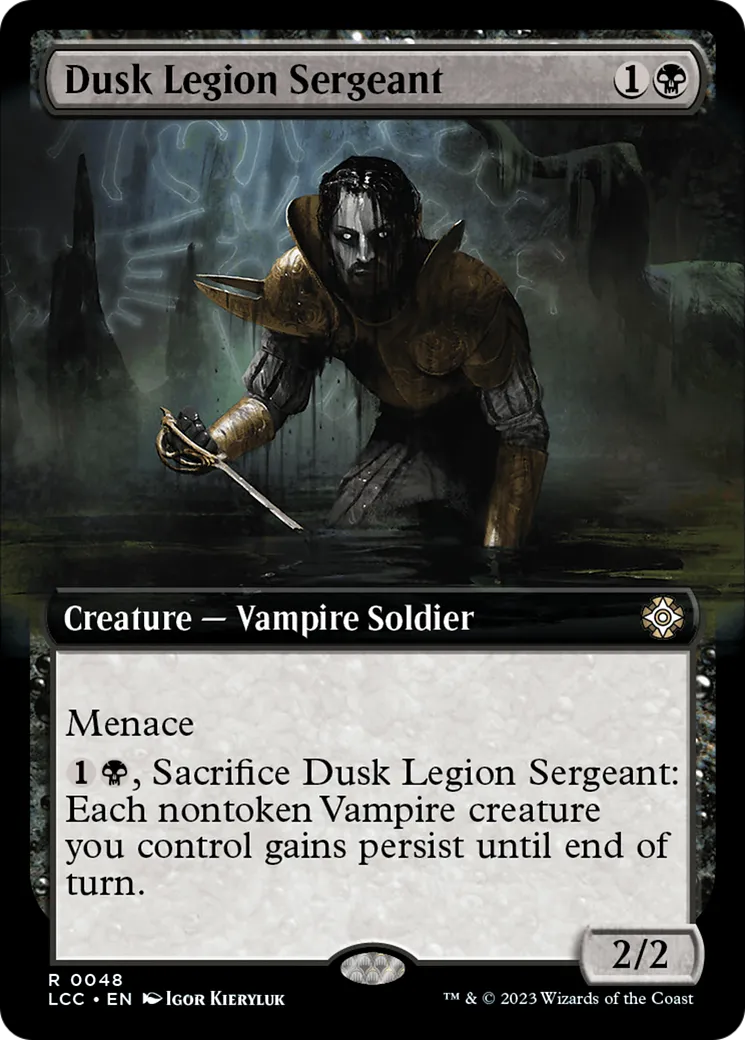 Sergent de la Légion du crépuscule — The Lost Caverns of Ixalan Commander — Magic: The Gathering