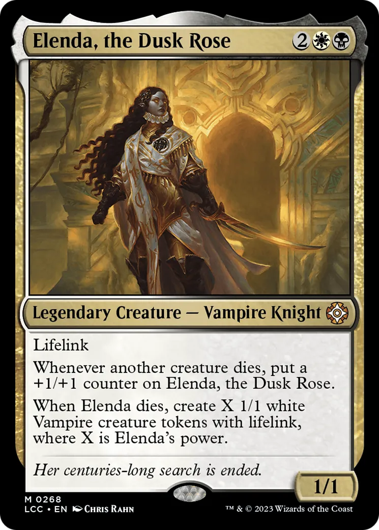Elenda, the Dusk Rose — The Lost Caverns of Ixalan Commander — Magic: The Gathering