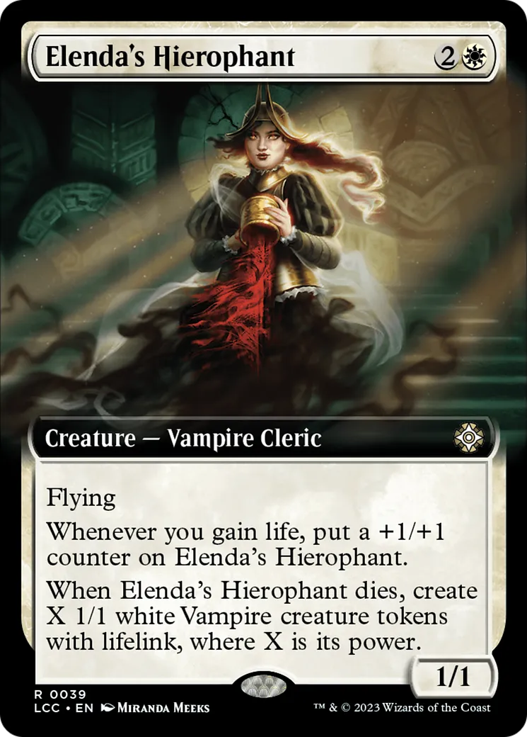 Elenda's Hierophant — The Lost Caverns of Ixalan Commander — Magic: The Gathering